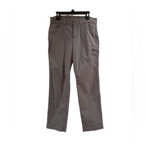 Eddie Bauer Rainier Pants Women’s M Graphite | UPF, DWR, Travel/Hike